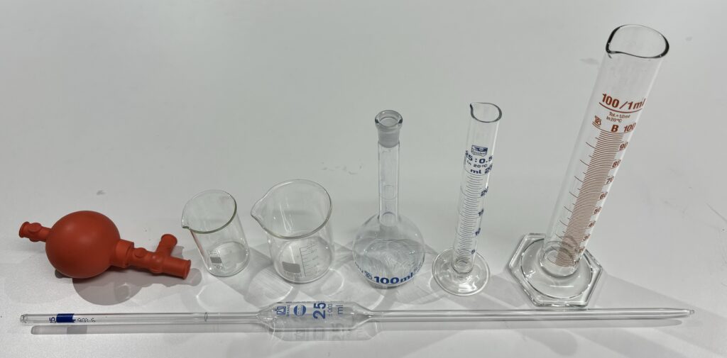 Gjør ulike målinger av volum